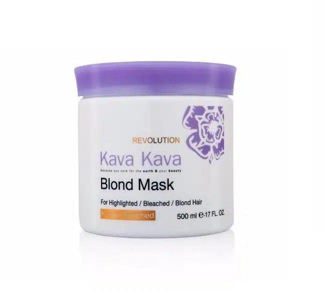 Kava Kava מסיכה לשיער בלונד מובהר ואו גוונים
