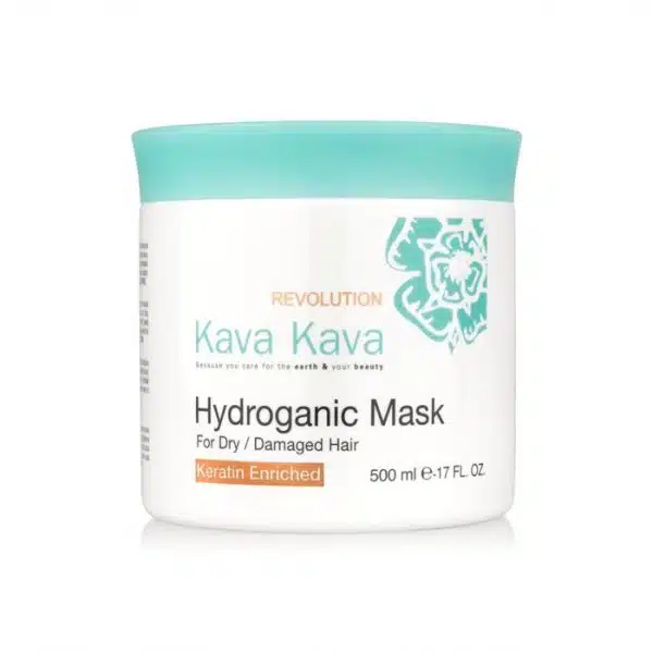 מסיכת הזנה הידרוגנית לטיפול בשיער יבש ופגום kava kava