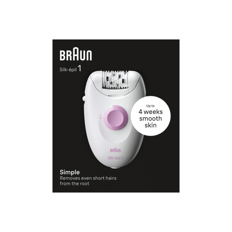 BRAUN בראון סילק אפיל 1 מכשיר להסרת שיער Silk-épil 1