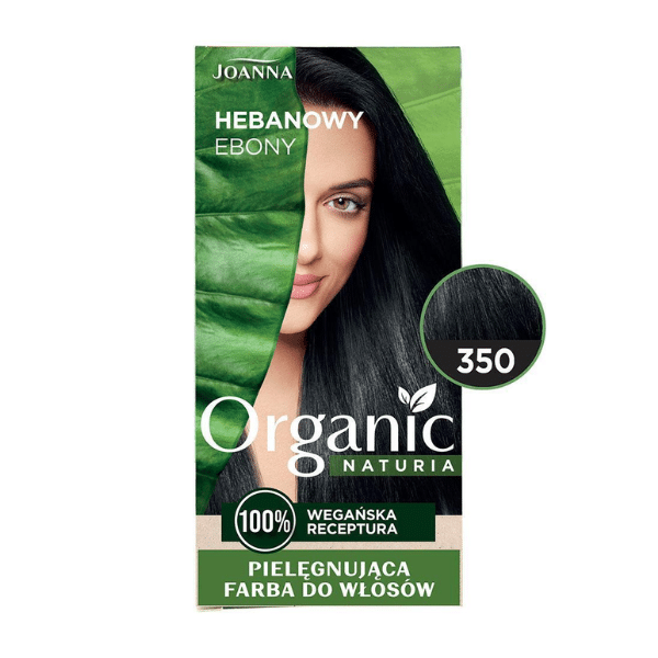 צבע שיער - Naturia organic קרם צבע לשיער ללא אמוניה צבע שחור 350