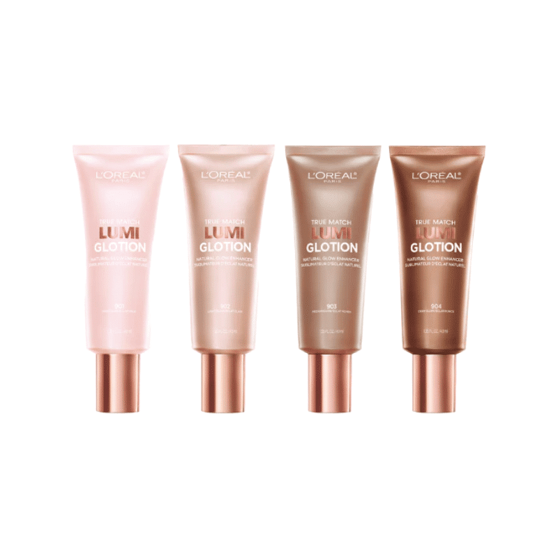 Loreal Paris - קרם לחות והיילייטר Lumi Glotion