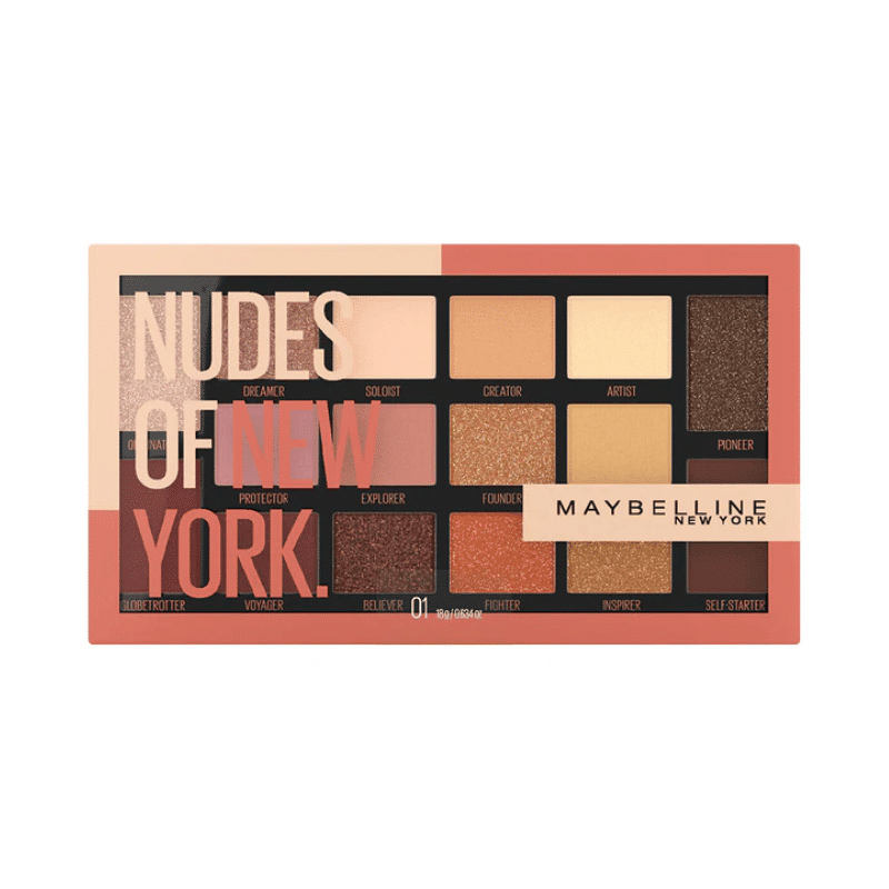 פלטת צלליות ניו יורק MAYBELLINE | NUDES OF NEW YORK