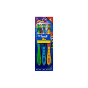Oral B אורל בי שלישיית מברשות שיניים קידס אקסטרה סופט