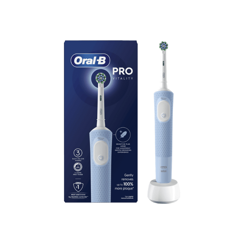 אורל בי מברשת שיניים ויטליטי נטענת פרו כחול Oral B